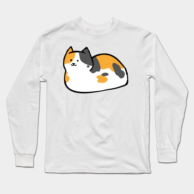 Calico Cat Loaf Long Sleeve T-Shirt by little-ampharos